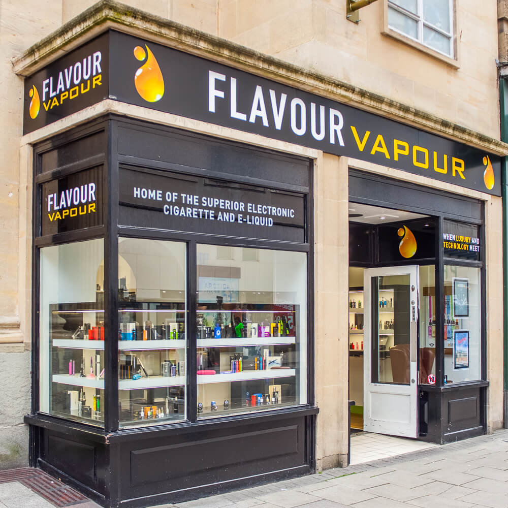 An amazing array of vaping equipment at Flavour Vapour 
