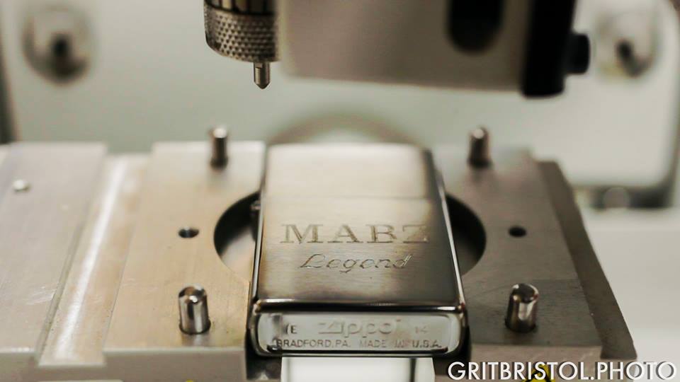 Engraving Services in Bristol at Mabz - and Zippos!