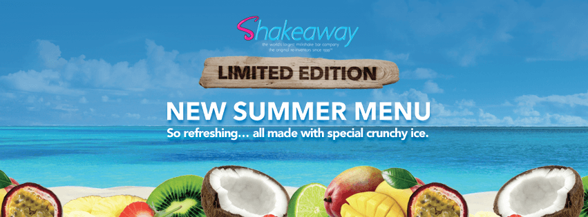 ShakeAway Launch New Summer Menu