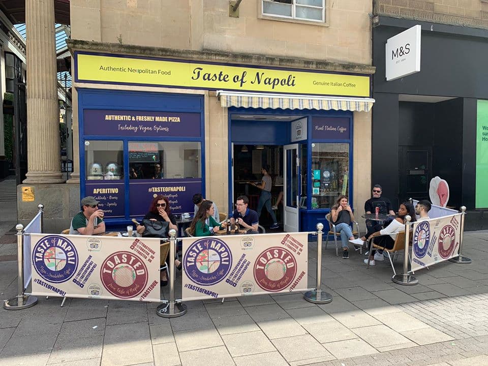 Taste of Napoli reopen for takeaway and collection