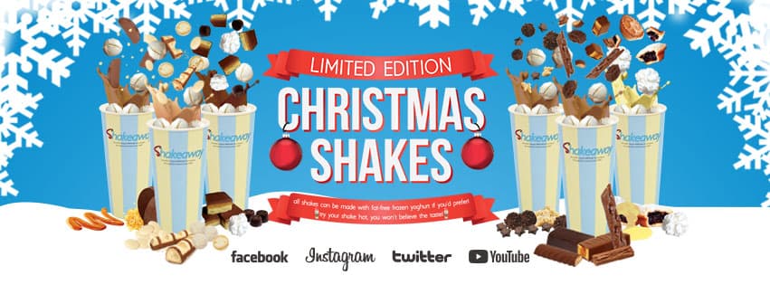 Shakeaway unveil new limited-edition festive menu