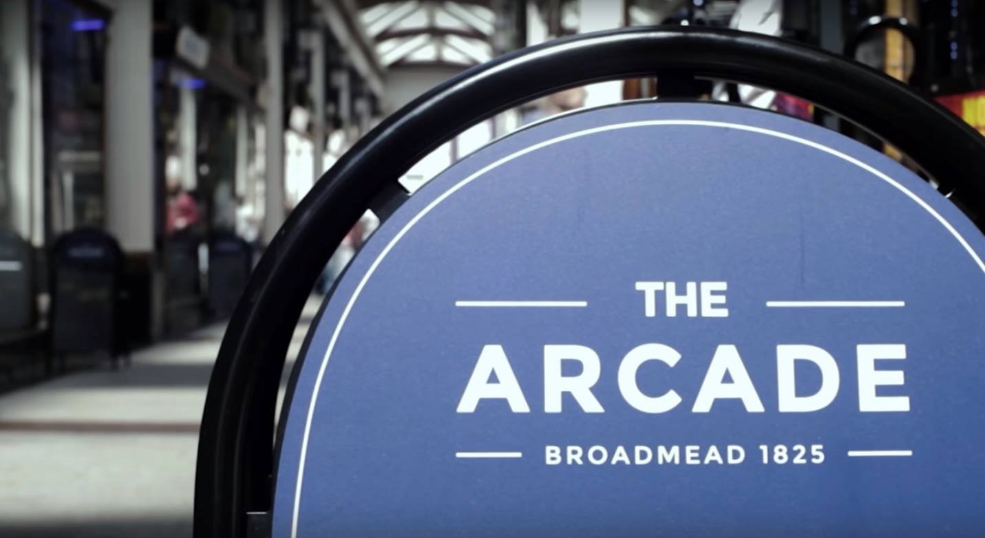 Come and shop locally at The Arcade, Bristol