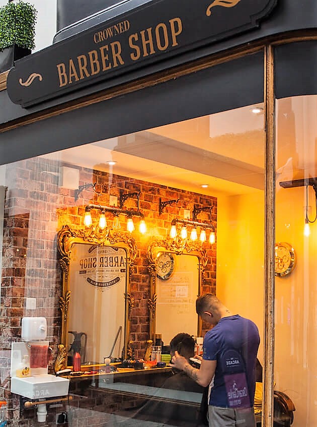 Crowned Barbers at The Arcade - The best place for a haircut 